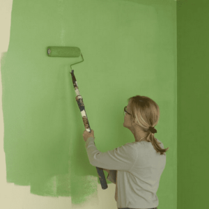 покраска стен из гипсокартона