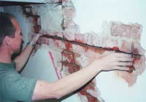  ремонт кирпичной кладки стен отдельными местами