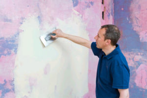  покраска оштукатуренных стен