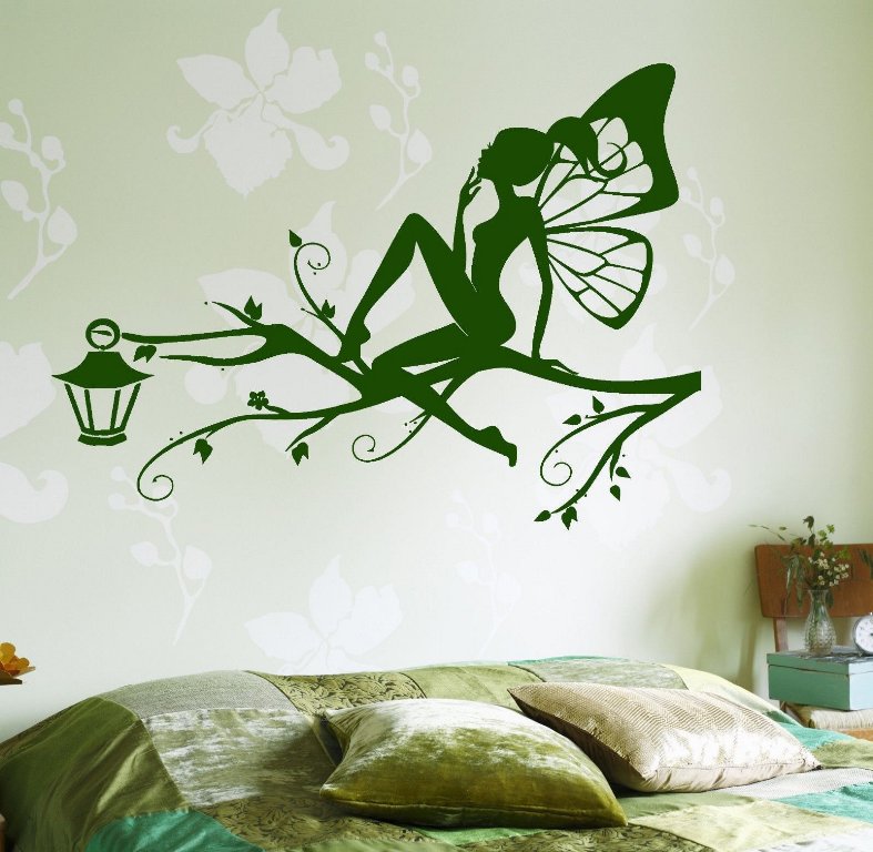 Что нарисовать на стене в комнате — как нанести рисунки легко