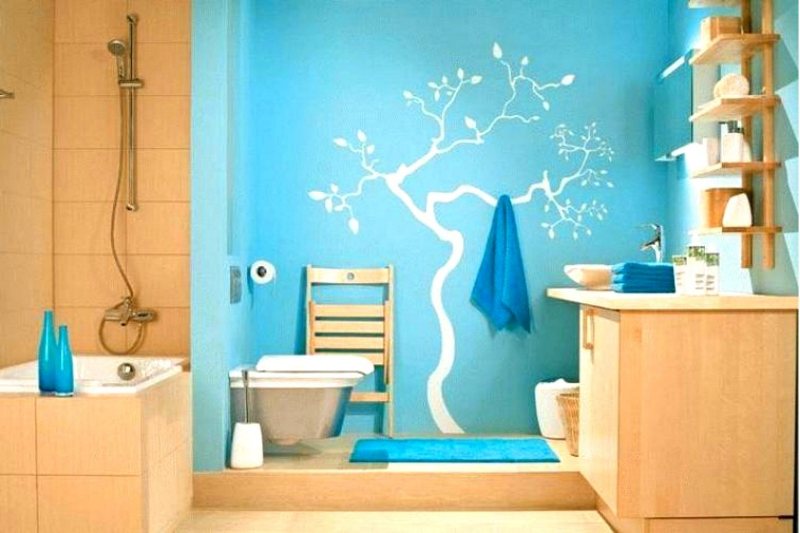 Как покрасить стены в ванной своими руками